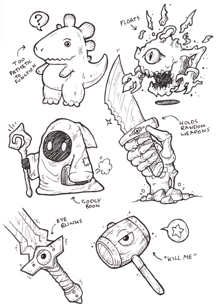 creepy foes