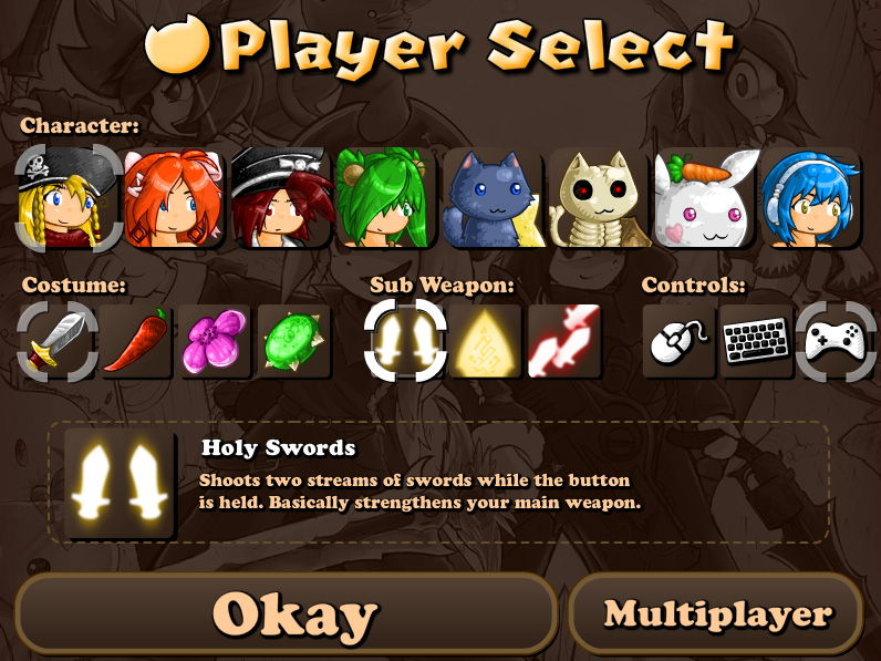 player select